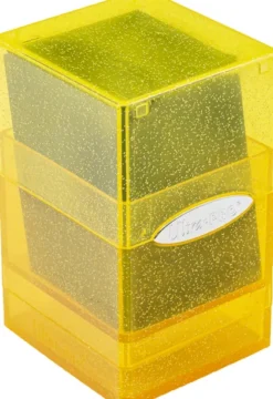 Ultra Pro - Glitter Satin Tower Deckbox: Yellow
