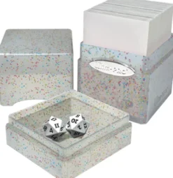 Ultra Pro - Glitter Satin Tower Deckbox: Clear