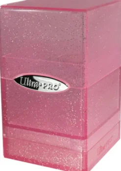 Ultra Pro - Glitter Satin Tower Deckbox: Pink