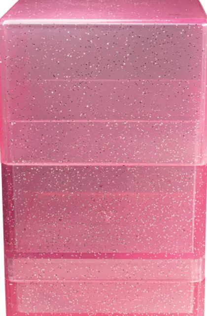 Ultra Pro - Glitter Satin Tower Deckbox: Pink