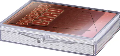 Ultra Pro - Hinged 25-Count Storage Case: Clear