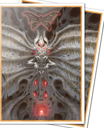 Ultra Pro Magic: The Gathering - Duskmourn: House of Horror APEX Sleeves: Valgavoth, Terror Eater (100 stuks)