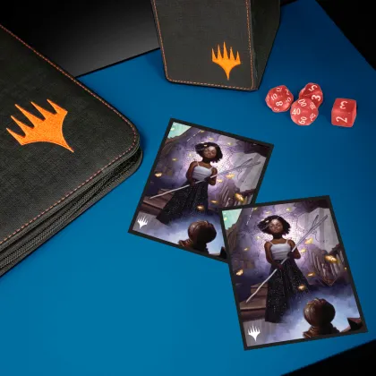 Ultra Pro Magic: The Gathering - Duskmourn: House of Horror Commander Sleeves: Aminatou, Veil Piercer (100 stuks)