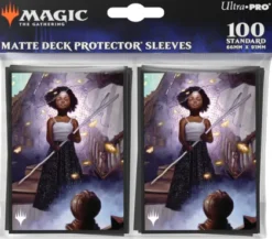 Ultra Pro Magic: The Gathering - Duskmourn: House of Horror Commander Sleeves: Aminatou, Veil Piercer (100 stuks)