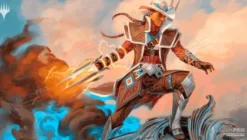 Ultra Pro Magic: The Gathering - Outlaws of Thunder Junction Playmat: Annie Flash, the Veteran