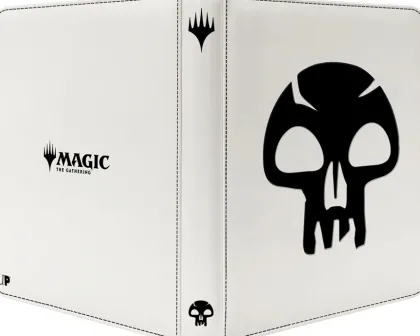 Ultra Pro Magic: The Gathering - Mana 8 Zippered 12-Pocket PRO Binder: Swamp