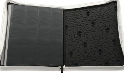 Ultra Pro Magic: The Gathering - Mana 8 Zippered 12-Pocket PRO Binder: Swamp