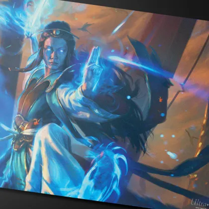 Ultra Pro Magic: The Gathering - Tarkir: Dragonstorm Playmat: Narset, Jeskai Waymaster