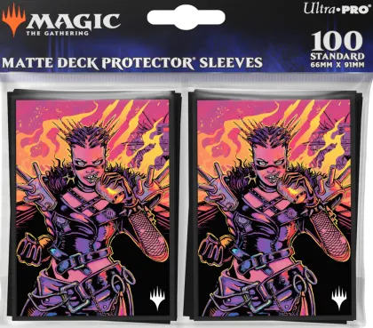 Ultra Pro Magic: The Gathering - Aetherdrift Sleeves: Far Fortune, End Boss (100 stuks)
