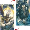 Ultra Pro Magic: The Gathering - Final Fantasy Double-Sided Playmat: Sephiroth, Fabled Soldier / Sephiroth, One-Winged Angel