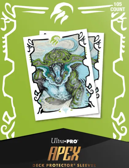 Ultra Pro Magic: The Gathering - Tarkir: Dragonstorm APEX Sleeves: Temur (100 stuks)