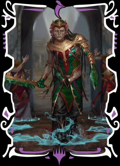 Ultra Pro Magic: The Gathering - Tarkir: Dragonstorm Commander Sleeves: Sultai (100 stuks)
