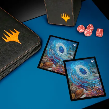 Ultra Pro Magic: The Gathering - Modern Horizons 3 Sleeves: Sapphire Medallion (100 stuks)