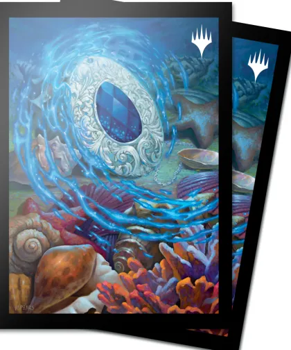 Ultra Pro Magic: The Gathering - Modern Horizons 3 Sleeves: Sapphire Medallion (100 stuks)