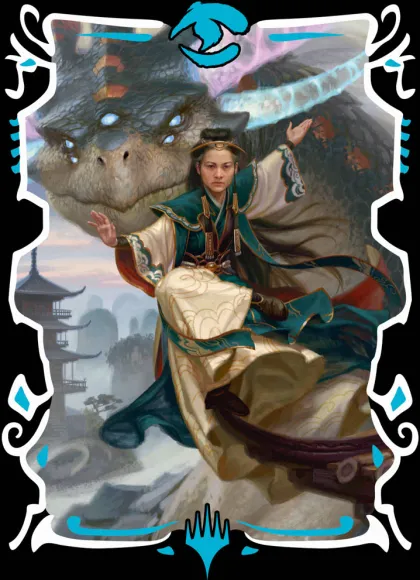 Ultra Pro Magic: The Gathering - Tarkir: Dragonstorm Commander Sleeves: Jeskai (100 stuks)