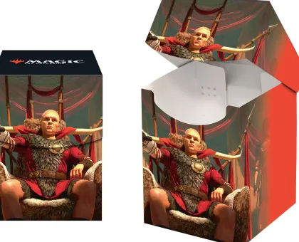 Ultra Pro Magic: The Gathering Universes Beyond - Fallout Commander Pro 100+ Deckbox: Caesar, Legion's Emperor