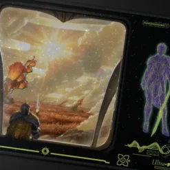 Ultra Pro Magic: The Gathering - Edge of Eternities Premium Holofoil Playmat: Adagia, Windswept Bastion