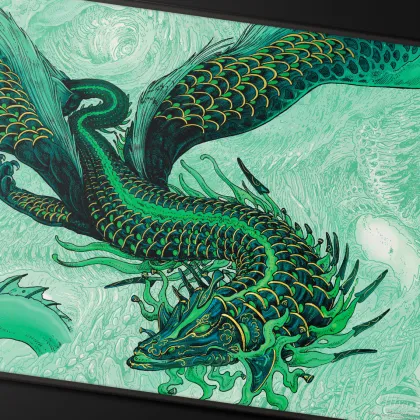 Ultra Pro Magic: The Gathering - Tarkir: Dragonstorm Stitched Playmat: Sultai
