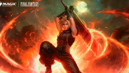 Ultra Pro Magic: The Gathering - Final Fantasy Commander Playmat: Cloud, Ex-SOLDIER