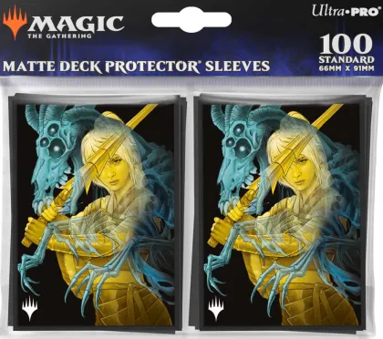 Ultra Pro Magic: The Gathering - Duskmourn: House of Horror Sleeves: The Wandering Rescuer (100 stuks)