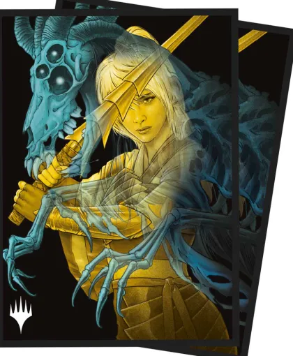 Ultra Pro Magic: The Gathering - Duskmourn: House of Horror Sleeves: The Wandering Rescuer (100 stuks)