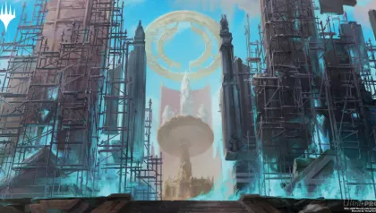 Ultra Pro Magic: The Gathering - Ravnica Remastered Playmat: Hallowed Fountain