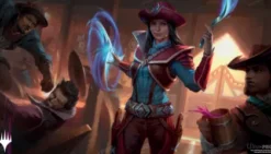 Ultra Pro Magic: The Gathering - Outlaws of Thunder Junction Commander Playmat: Stella Lee, Wild Card