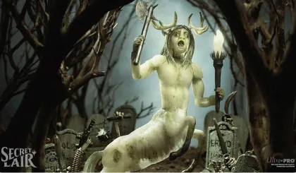 Ultra Pro Magic: The Gathering - Secret Lair: Diabolical Dioramas Playmat: Karador, Ghost Chieftain