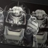 Ultra Pro Magic: The Gathering Universes Beyond - Fallout Stitched Playmat: Brotherhood of Steel