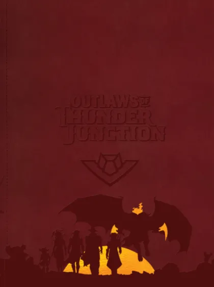 Ultra Pro Magic: The Gathering - Outlaws of Thunder Junction Premium Zippered 9-Pocket Pro Binder