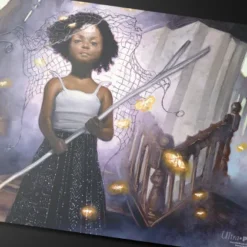 Ultra Pro Magic: The Gathering - Duskmourn: House of Horror Commander Playmat: Aminatou, Veil Piercer