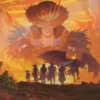 Ultra Pro Magic: The Gathering - Outlaws of Thunder Junction Holofoil Playmat: Gang Silhouette