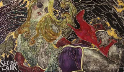 Ultra Pro Magic: The Gathering - Secret Lair: Rebecca Guay Playmat: Serra the Benevolent