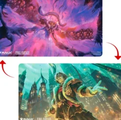 Ultra Pro Magic: The Gathering - Final Fantasy Premium Double-Sided Playmat: Emet-Selch, Unsundered / Hades, Sorcerer of Eld