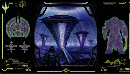 Ultra Pro Magic: The Gathering - Edge of Eternities Premium Holofoil Playmat: Susur Secundi, Void Altar