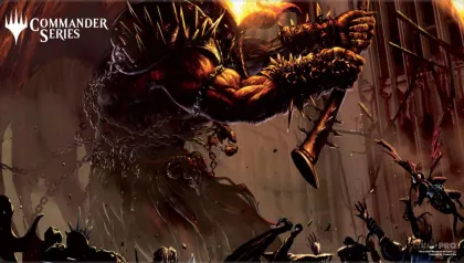 Ultra Pro Magic: The Gathering - Commander Series Stitched Playmat: Rakdos, Lord of Riots