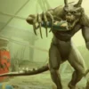 Ultra Pro Magic: The Gathering Universes Beyond - Fallout Commander Playmat: Scrounging Deathclaw / Tarmogoyf