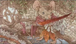 Ultra Pro Magic: The Gathering - Bloomburrow Holofoil Playmat: Mabel, Heir to Cragflame