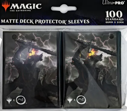 Ultra Pro Magic: The Gathering - Lord of the Rings: Tales of Middle-earth Commander Sleeves: Sauron, Lord of the Rings (100 stuks)