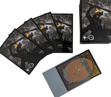 Ultra Pro Magic: The Gathering - Lord of the Rings: Tales of Middle-earth Commander Sleeves: Sauron, Lord of the Rings (100 stuks)
