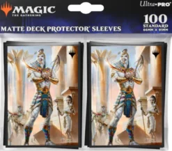 Ultra Pro Magic: The Gathering - Aetherdrift Commander Sleeves: Temmet, Naktamun's Will (100 stuks)