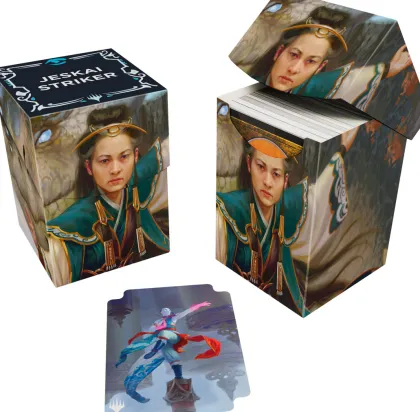 Ultra Pro Magic: The Gathering - Tarkir: Dragonstorm Commander Pro 100+ Deckbox: Jeskai