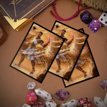 Ultra Pro Magic: The Gathering - Aetherdrift Sleeves: Basri, Tomorrow's Champion (100 stuks)