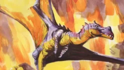 Ultra Pro Magic: The Gathering - The Lost Caverns of Ixalan Playmat: Bonehoard Dracosaur