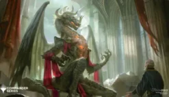 Ultra Pro Magic: The Gathering - Commander Series Stitched Playmat: Korvold, Fae-Cursed King