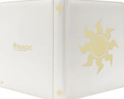 Ultra Pro Magic: The Gathering - Mana 8 Zippered 12-Pocket PRO Binder: Plains