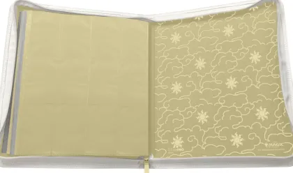 Ultra Pro Magic: The Gathering - Mana 8 Zippered 12-Pocket PRO Binder: Plains