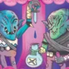 Ultra Pro Magic: The Gathering - Secret Lair: Goblin & Squabblin' Playmat: Shattergang Brothers