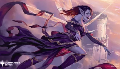 Ultra Pro Magic: The Gathering - Commander Series Stitched Playmat: Alela, Artful Provocateur