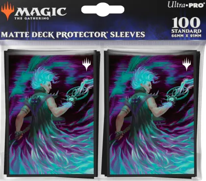 Ultra Pro Magic: The Gathering - Aetherdrift Sleeves: Winter, Cursed Rider (100 stuks)